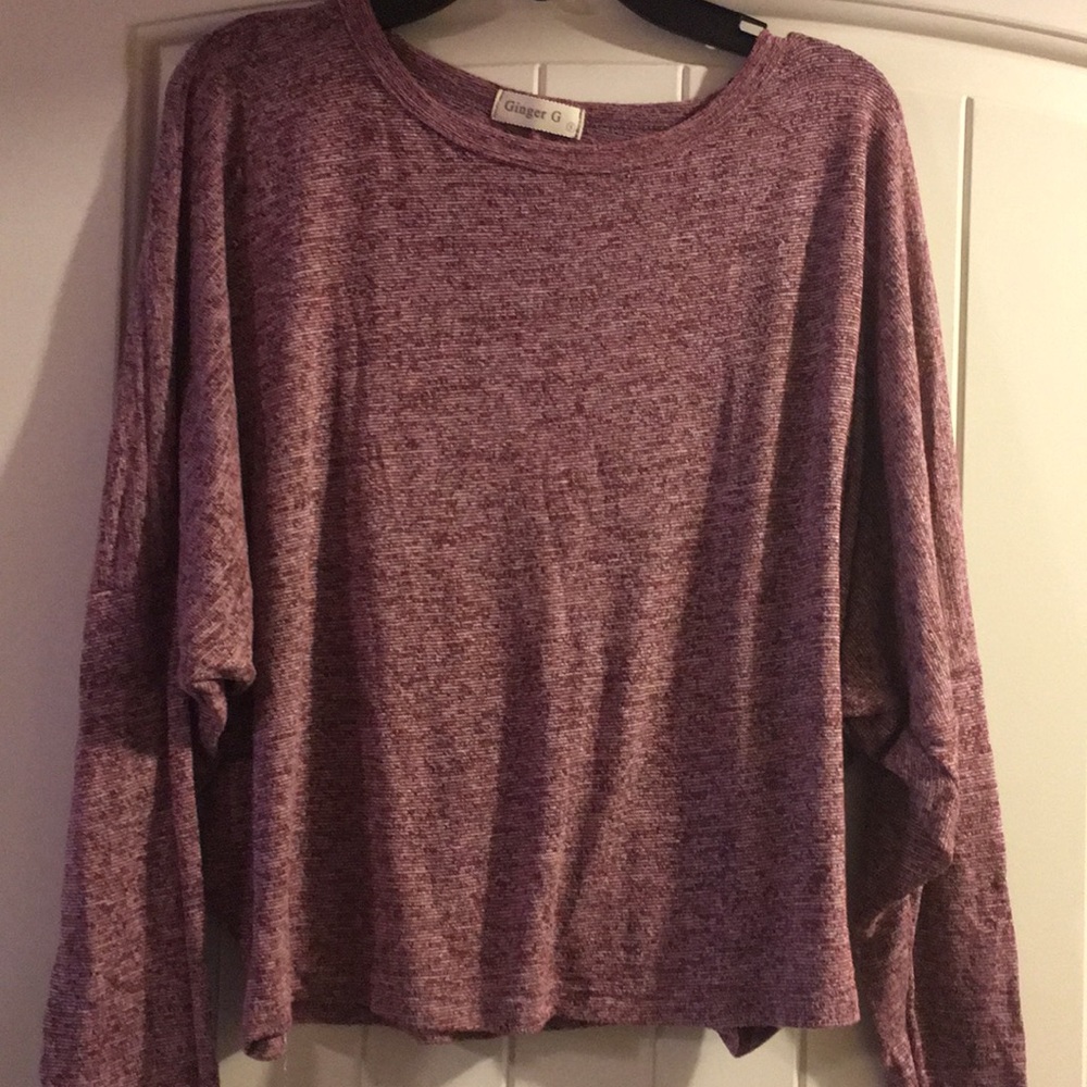 Crop sweater